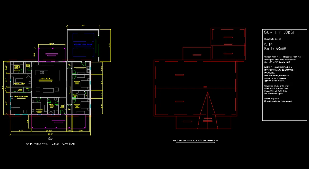 QJ-B4 editable DXF file opened in LibreCAD